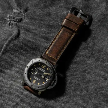 Arillo-Strap-on-Panerai-PAM-106-by-Gunny-Straps