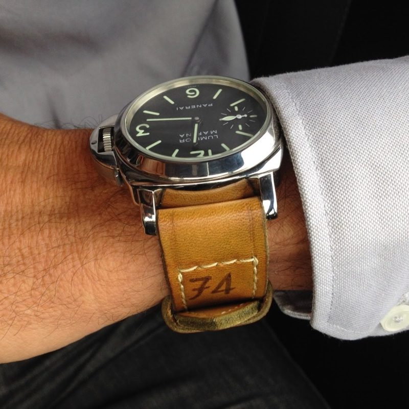 74 Strap for Panerai Luminor by Gunny Straps