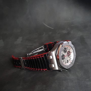 Audemars Piguet Straps - Black Lizard by Gunny Straps