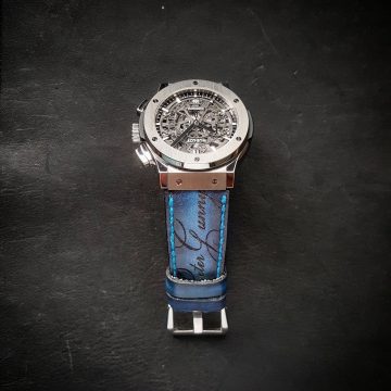 Dafuq Strap on Hublot by Gunny Straps