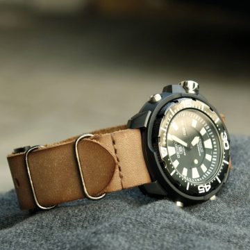 Tan Single Pass Strap by Gunny Straps