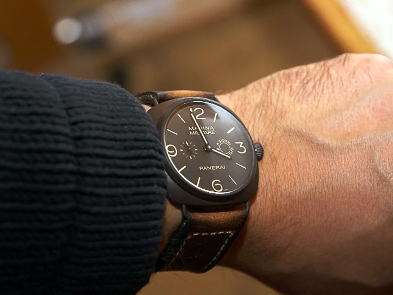 339 strap for panerai by Gunny Straps