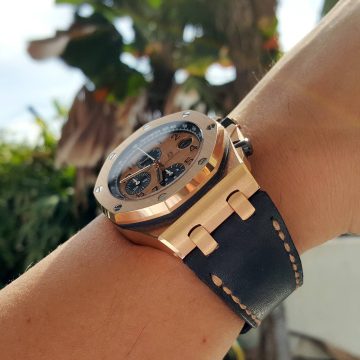 Audemars Piguet Straps - Charcoal by Gunny Straps