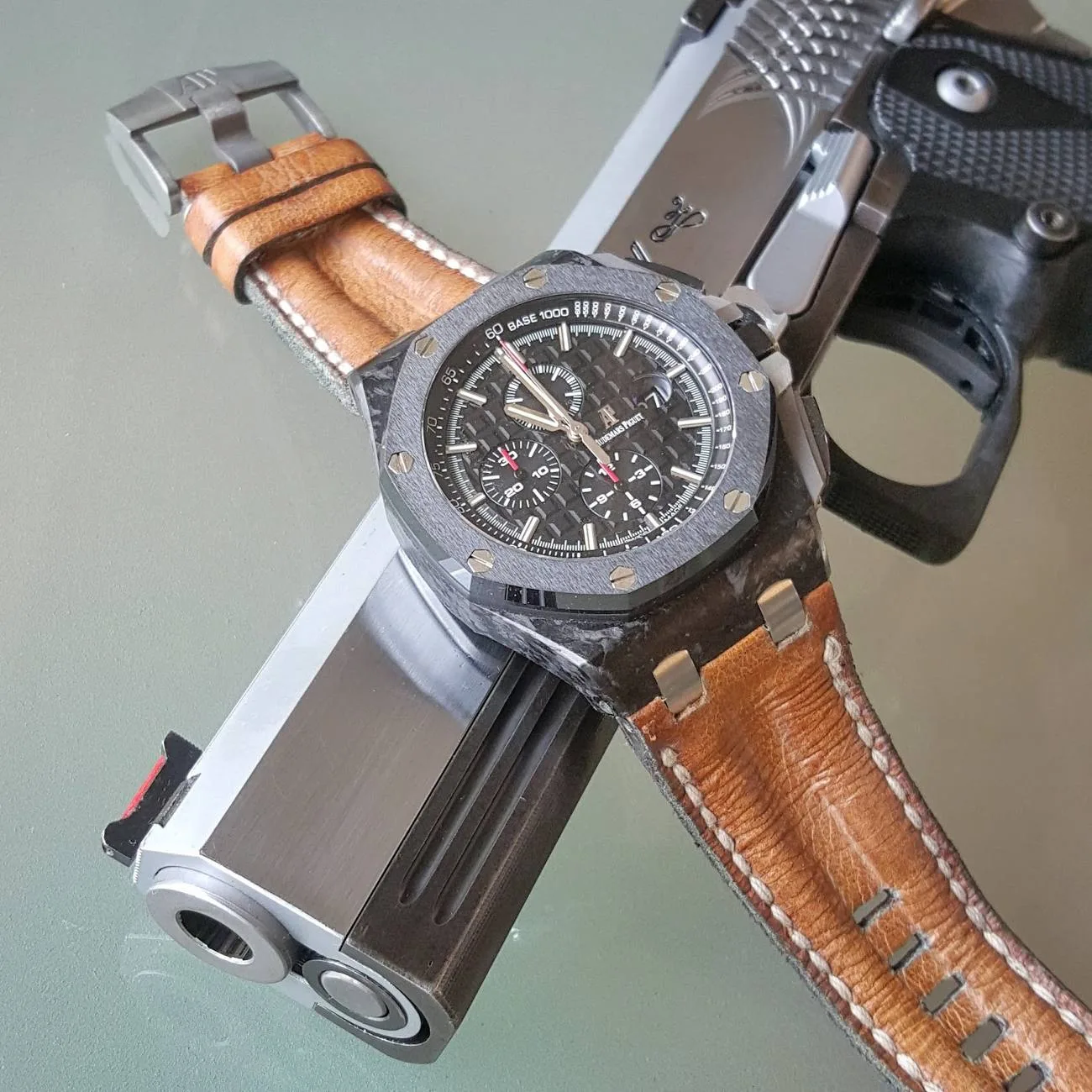 Audemars Piguet Straps - Brown Double Muscular by Gunny Straps