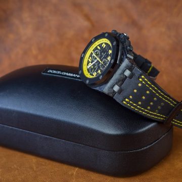 Camaro Leather Strap For Audemars Piguet Royal Oak Offshore Bumblebee by Gunny Straps