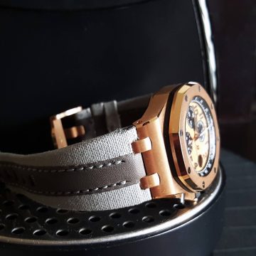 Audemars Piguet Straps – Threesome Grey by Gunny Straps