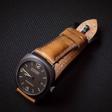 Medelin Strap for Panerai Radiomir by Gunny Straps