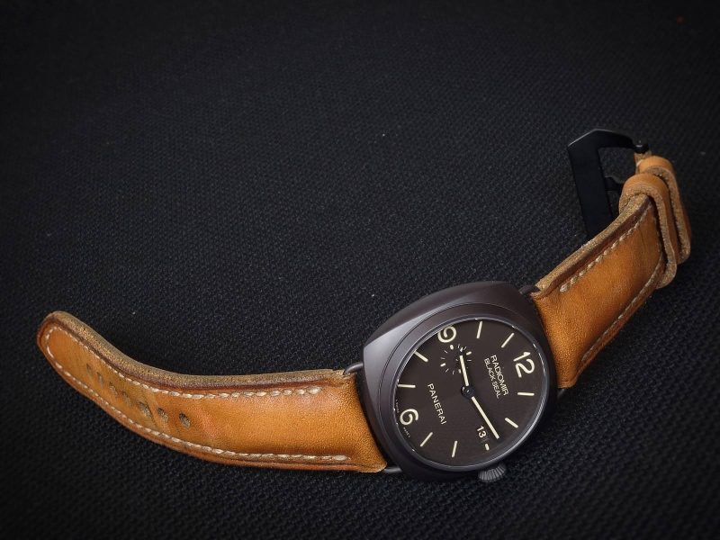 Medelin Strap for Panerai Radiomir by Gunny Straps