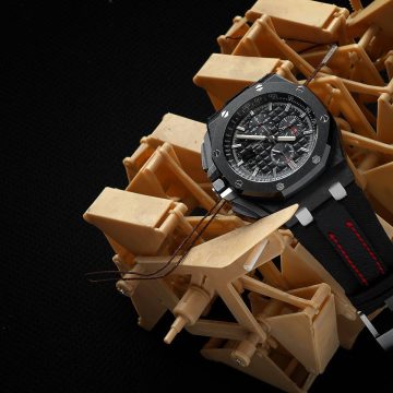 Audemars Piguet Straps – Threesome All Black by Gunny Straps