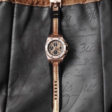 Audemars Piguet Straps – Threesome Black Gold by Gunny Straps