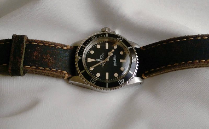 Blackbay Leather Strap For Rolex Explorer by Gunny Straps