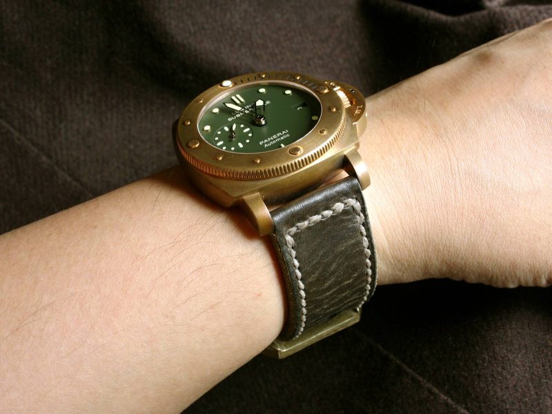 Bronze Strap For Panerai Luminor Submersible by Gunny Strap