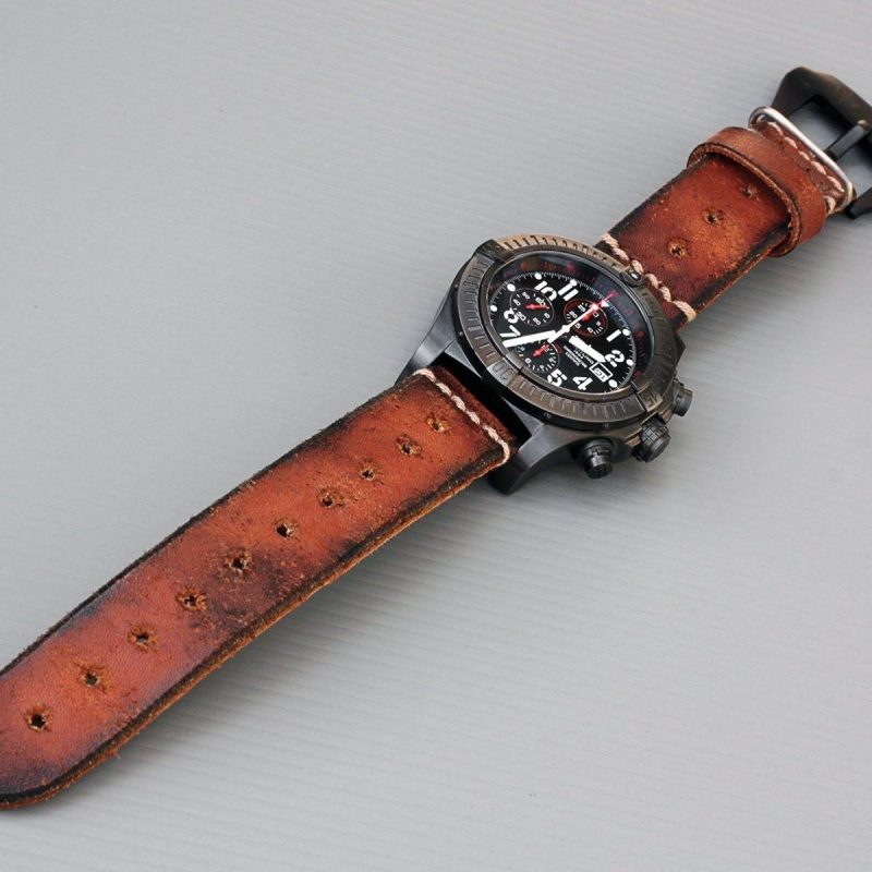 Jampood Strap for Breitling by Gunny Straps