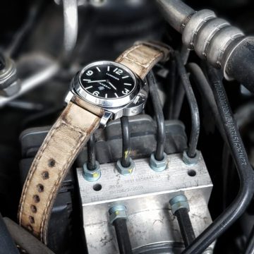 Caitlin 10 Strap for Panerai Luminor by Gunny Straps
