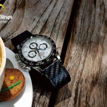Carbon Fiber Strap For Rolex Daytona By Gunny Straps