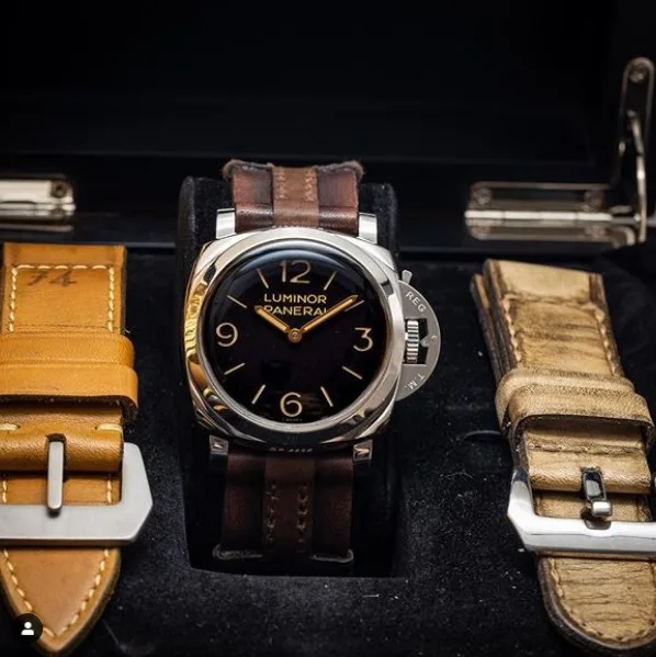 King Cross 2 Strap for Panerai Luminor by Gunny Straps