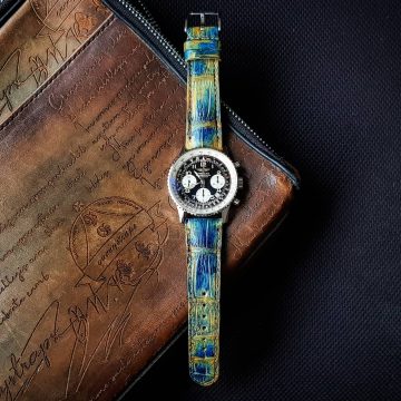 Topaz Croco 2 - Crocodile Watch Strap