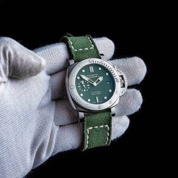 Canvas 1055 Strap for Panerai Submersible by Gunny Straps