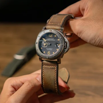 Mission Impossible 1 Strap on Panerai Luminor Submersible PAM00106-made-by-Gunny-Straps
