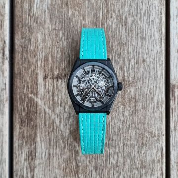 Chessboard Tiffany - Leather Watch Strap