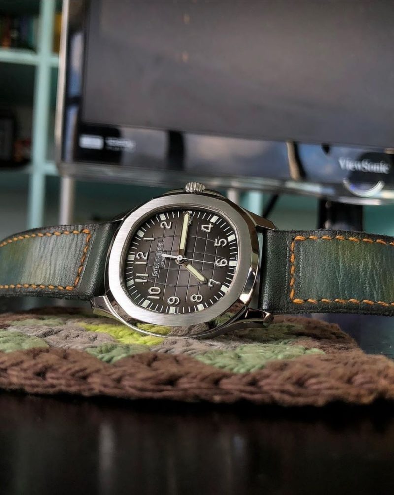 Mission Possible 6 Leather Strap For Patek Philippe by Gunny Straps