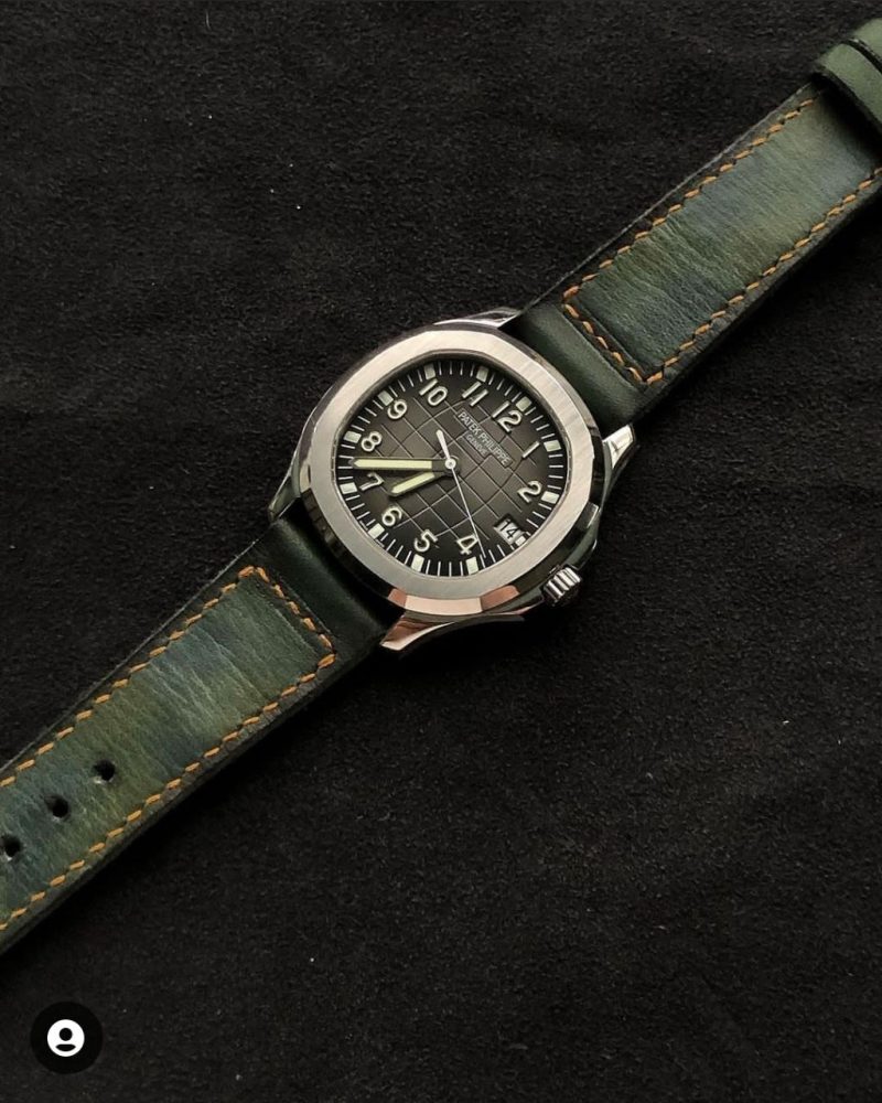 Mission Possible 6 Leather Strap For Patek Philippe by Gunny Straps