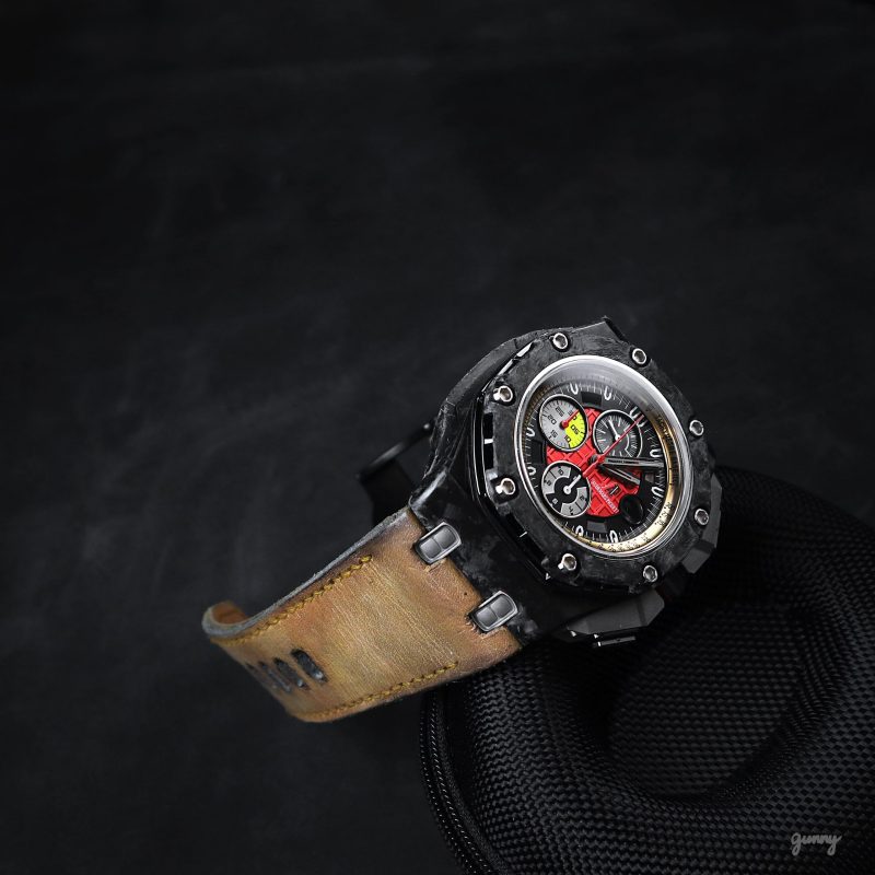 Mission Possible 4 Leather Strap For Audemars Piguet Royal Oak Offshore Grand Prix by Gunny Straps