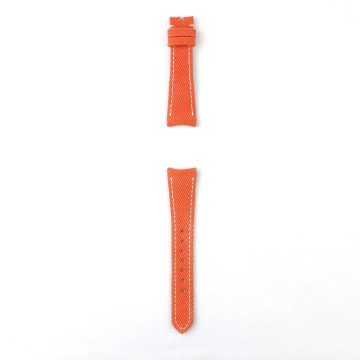 Omega Canvas Strap - Orange Denim