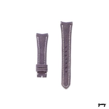 Purple Denim Strap by Gunny Straps