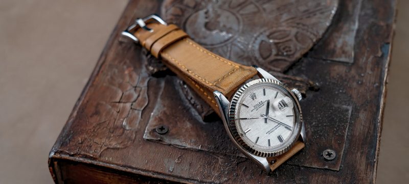 Little Caitlin 1 Leather Strap For Rolex Datejust by Gunny Straps