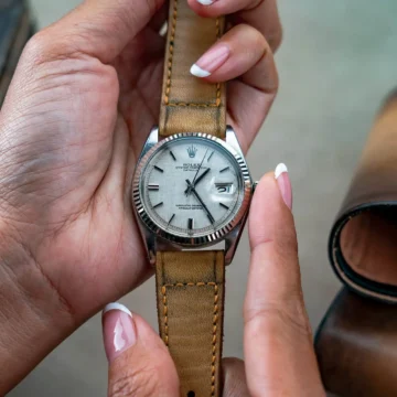 Little-Caitlin-1-strap-on-rolex-datejust-made-by-Gunny-Straps