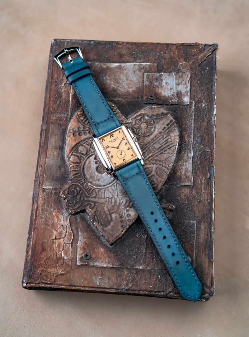 Little Caitlin 6 Leather Strap For Patek Philippe by Gunny Straps