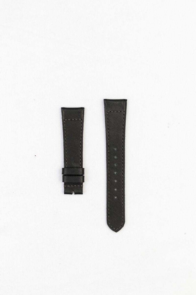 Little Caitlin Black strap for dress watch by Gunny Straps