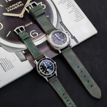 Panerai & Omega with Mission Impossible 4 and Mission Possible 4 strap by Gunny Straps