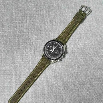 Kevlar Army strap on Omega Speedmaster by Gunny Straps
