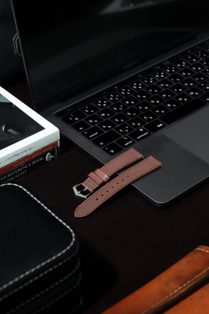 Chessboard Bordeaux Strap - Gunny Straps