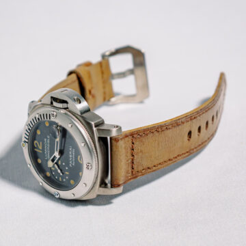 Vague Brown - Leather Watch Strap