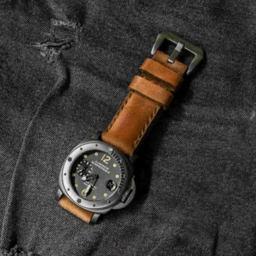 Caitlin-3-Strap-on-Panerai-PAM-106-made-by-Gunny-Straps