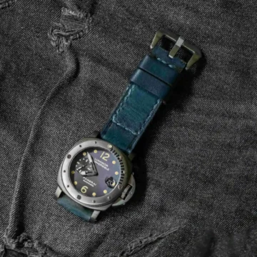 Caitlin-6-Strap-on-Panerai-PAM-106-made-by-Gunny-Straps