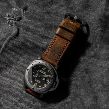 Jancoux-3-Strap-on-Panerai-PAM-106-made-by-Gunny-Straps