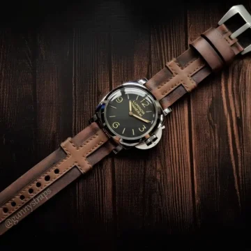 King-Cross-2-Strap-on-Panerai-Luminor-made-by-Gunny-Straps