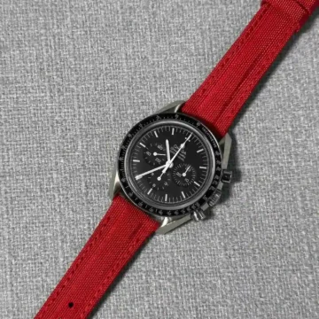 Omega Canvas Strap - Kevlar Red