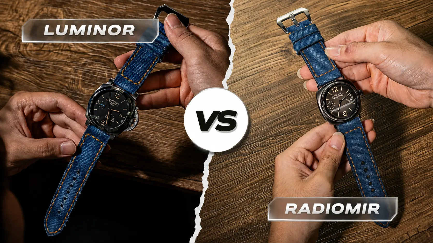 Panerai Luminor vs Radiomir