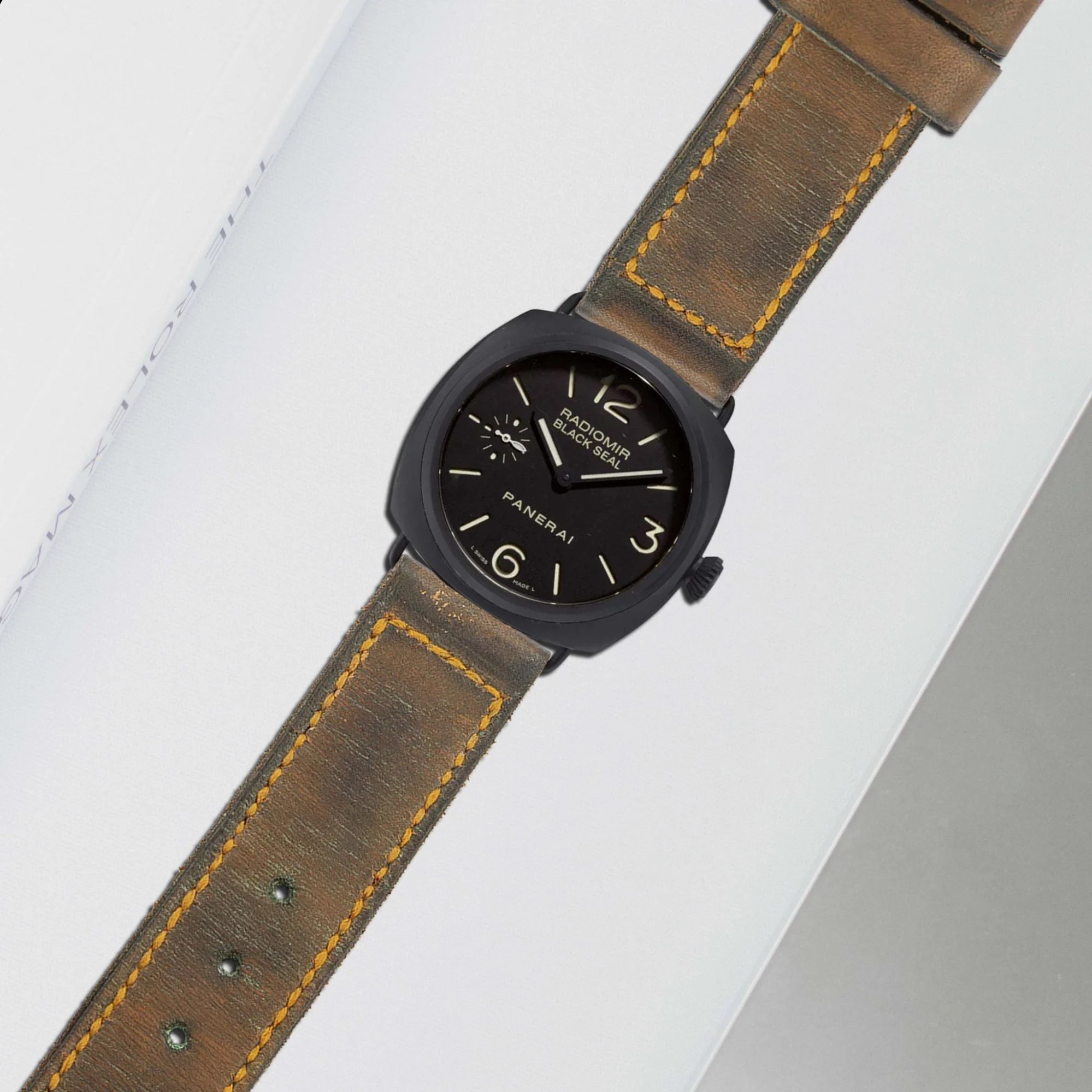 ※Wire lug strap Special order product ※ Best Panerai Radiomir Strap Replacement for a Casual Vintage