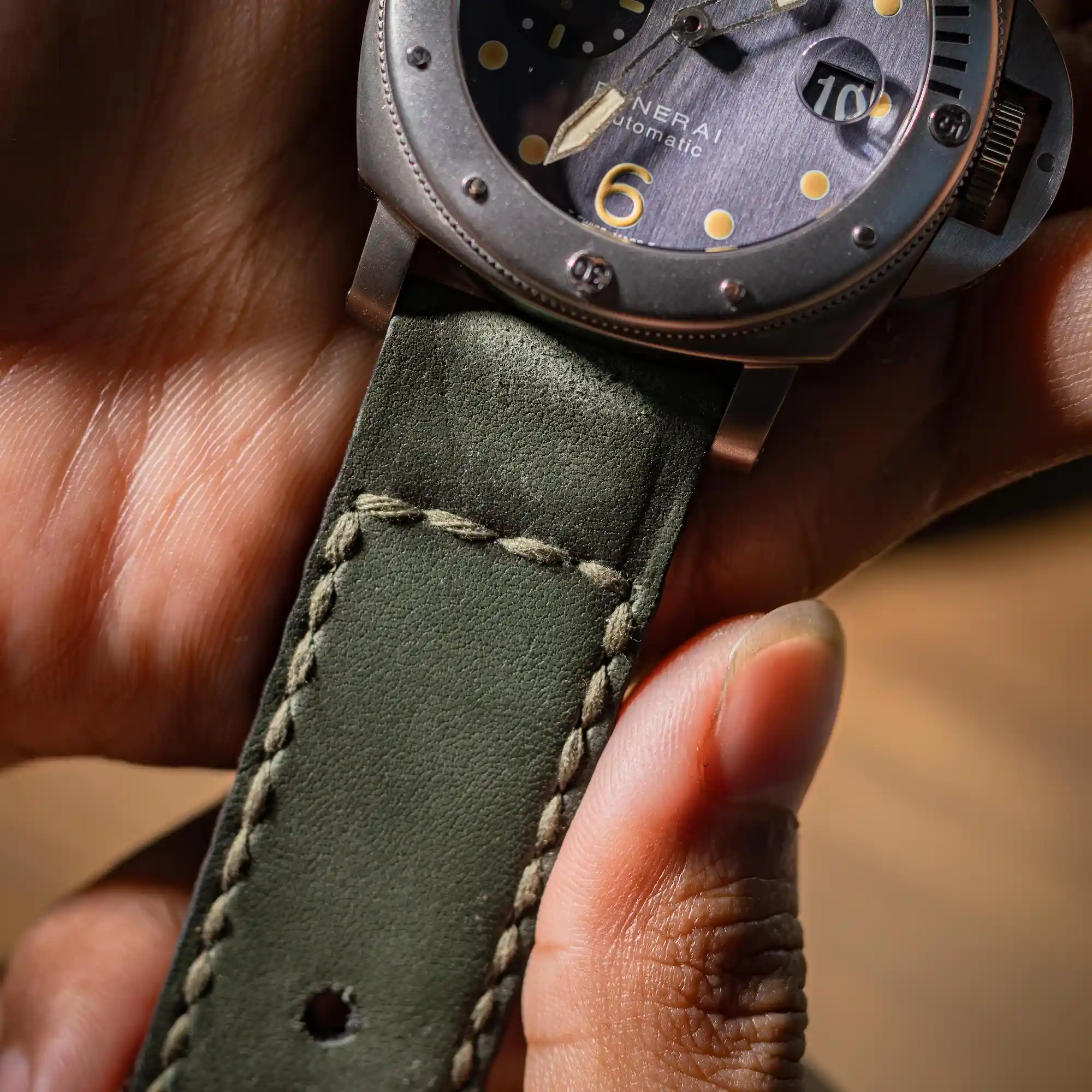 caitlin-7-strap-on-panerai-luminor-submersible-PAM00106-made-by-Gunny-Straps
