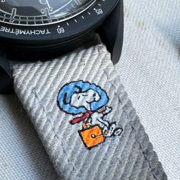 Denim Strap Snoopy Two Tone By Gunny Straps